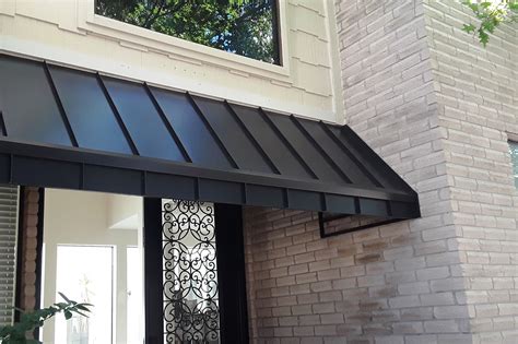 houses with metal awnings|residential metal awnings.